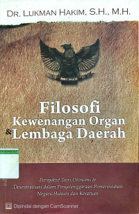 Image of Filosofi Kewenangan Organ& Lembaga Daerah
